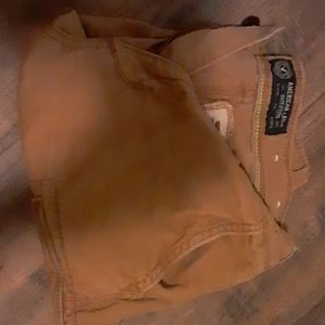 Mens American eagle khaki shorts